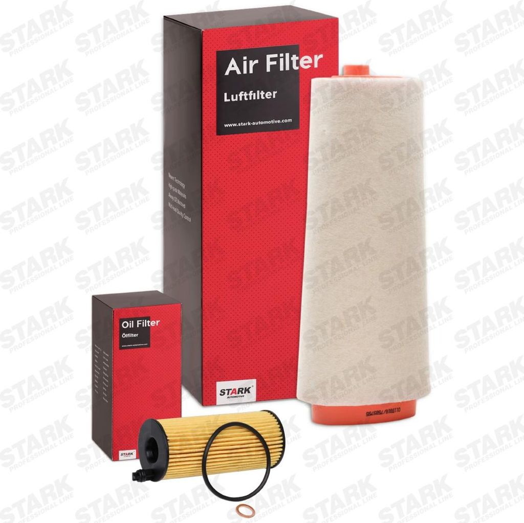 STARK Filterset Inspektionspaket Filtersatz passend für MERCEDES-BENZ E-Klasse Limousine (W211) A-Klasse (W176) für OPEL INSIGNIA Caravan für BMW