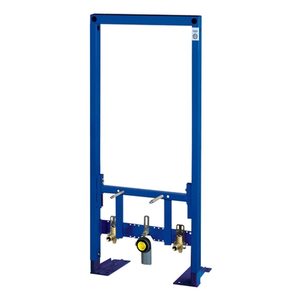 GROHE Bidet-Element Rapid SL 38581_1, 1,13 m Bauhöhe, für Einzelmontage, 2 schallgedämmte Armaturenanschlüsse DN 15, HT-Ablaufbogen DN 50