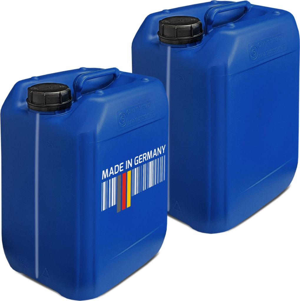 plasteo® 2 Stück 10 Liter Kanister Wasserkanister Produktbild 