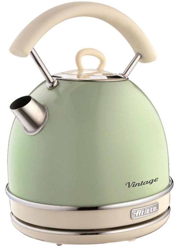 Ariete 2877 Bollitore Elettrico 1,7 L Beige Verde 2000 W Immagine del prodotto 