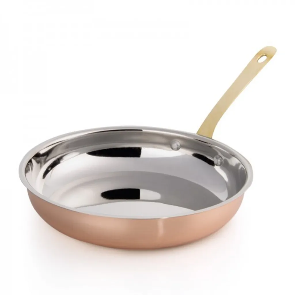 Padella Professionale Flambé 22cm Rame-Inox | Strumenti Top Gamma