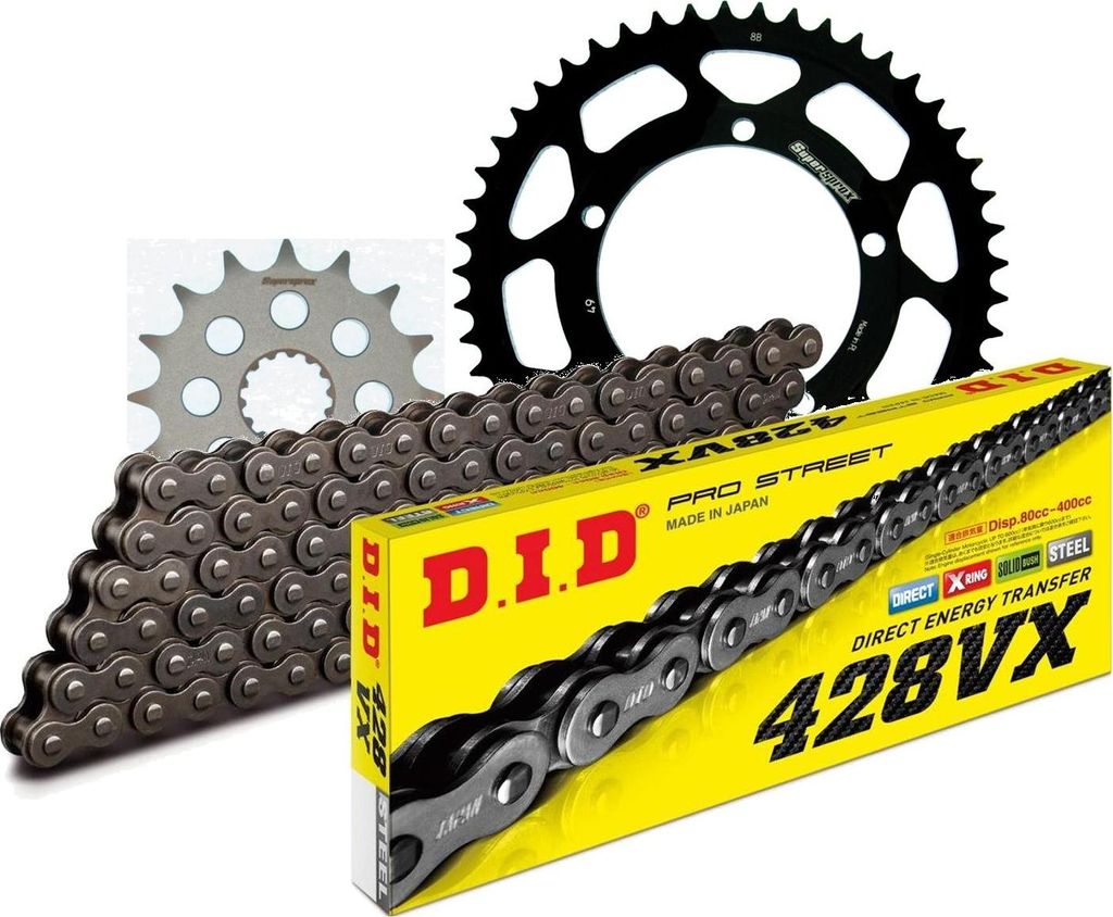 Kit Stahl MUZ SM125 02-11 16-49-132 DID428VX Niet