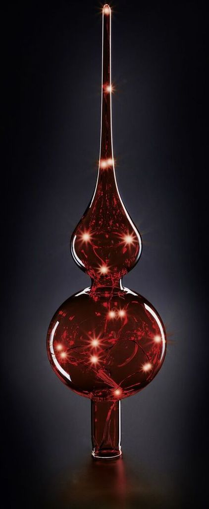 Krinner Lumix Tree Topper rouge Image du produit 