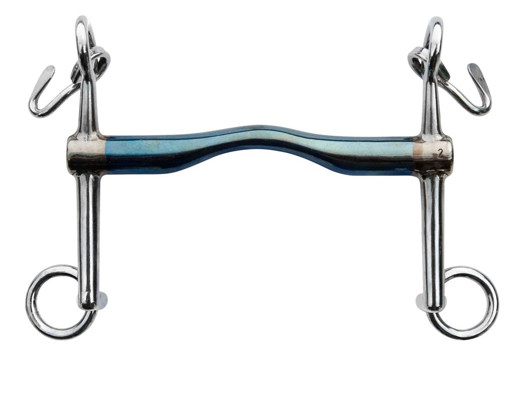 Trust Kandare Kandarengebiss Sweet Iron Weymouth low port baby, 16mm, Größe Gebiss:125mm