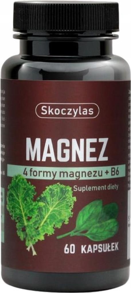 SKOCZYLAS Magnesium 4 Formen - Spinat Grünkohl Vitamin B6 Produktbild 