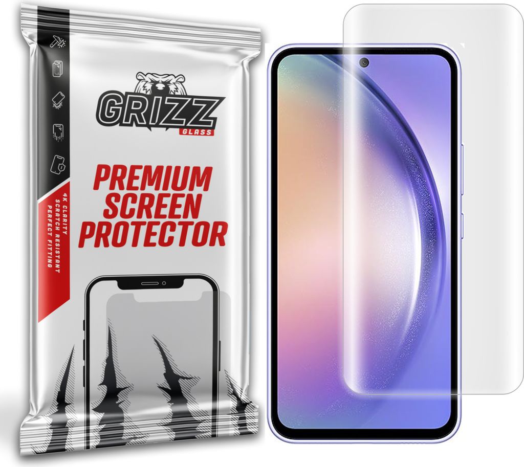 GrizzGlass Samsung Hydrogelfolie Hydrofilm für Galaxy A54