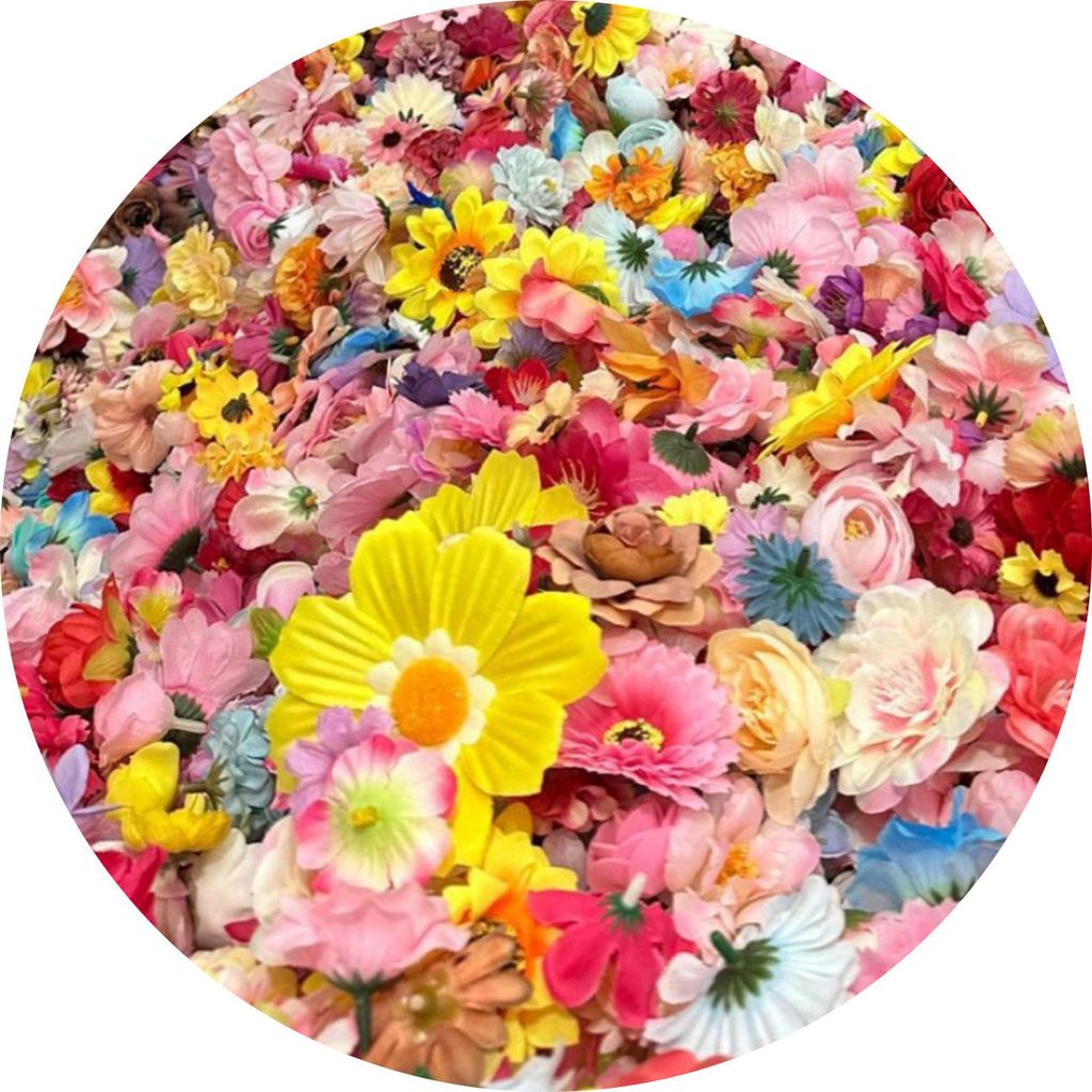 Künstliche Blumengirlande, künstliche Wildblumen, hängende Dekoration, künstliche Blumenranken, Vorhang für Frühling, Sommer, Haus, Garten, H...