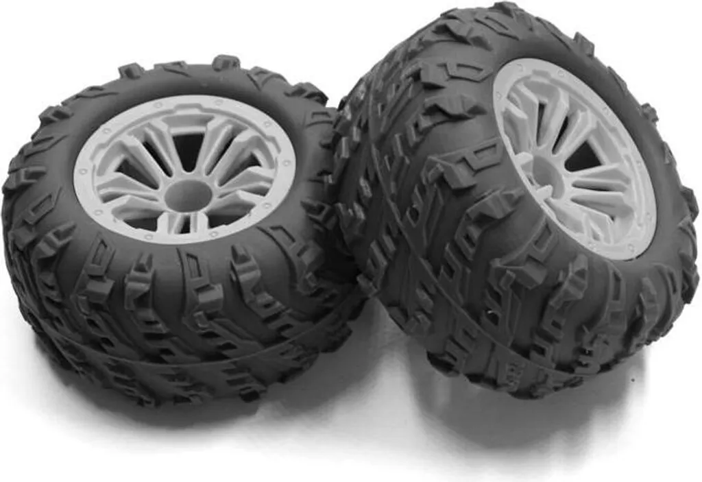 Pneus et jantes VE4 Extron 1:14 2,4GHz pour camions RC de modélisme