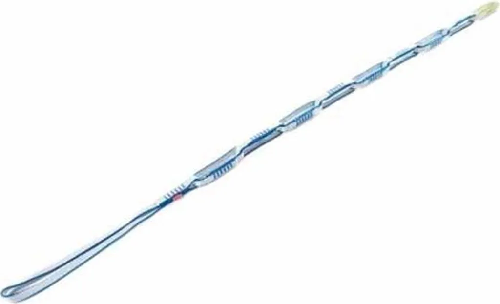 Anneau Dyn 12 mm résistant Ultichain 120 cm Ocun bicolore Bleu et Blanc