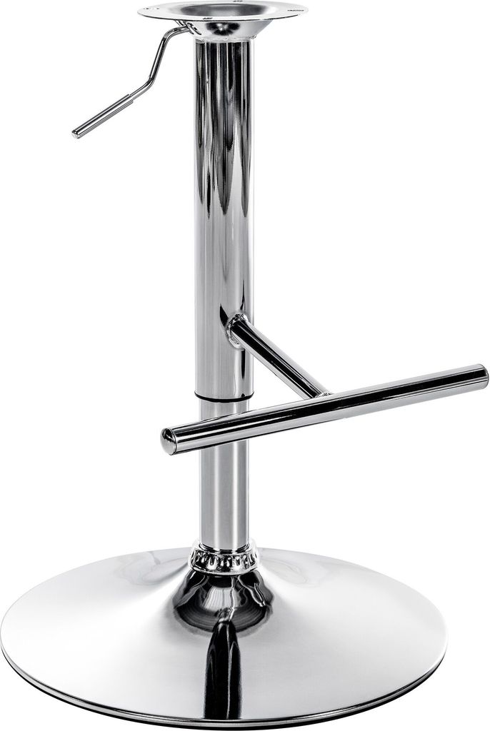 CLP Ersatz Gestell für Barhocker mit T-Fußstütze Farbe:chrom