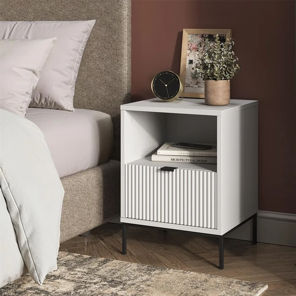 Table de nuit compacte Vicco Eliza : Gagnez de la place avec élégance