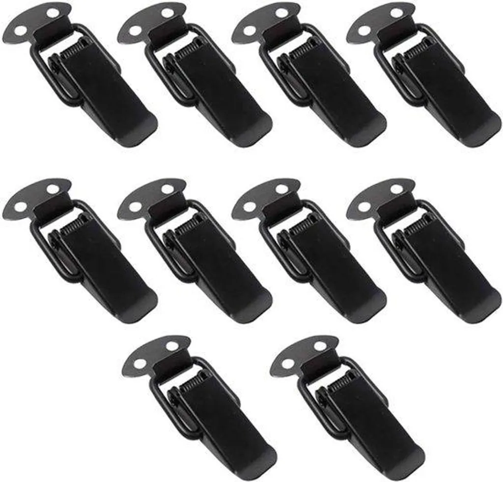 Verrou Loquet Inox contre l'Usure et la Rouille - Lot de 10 Robuste
