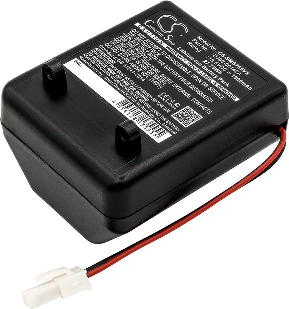Batterie Li-ion pour Samsung SS7550 Longue Durée Remplace DJ96-00142A
