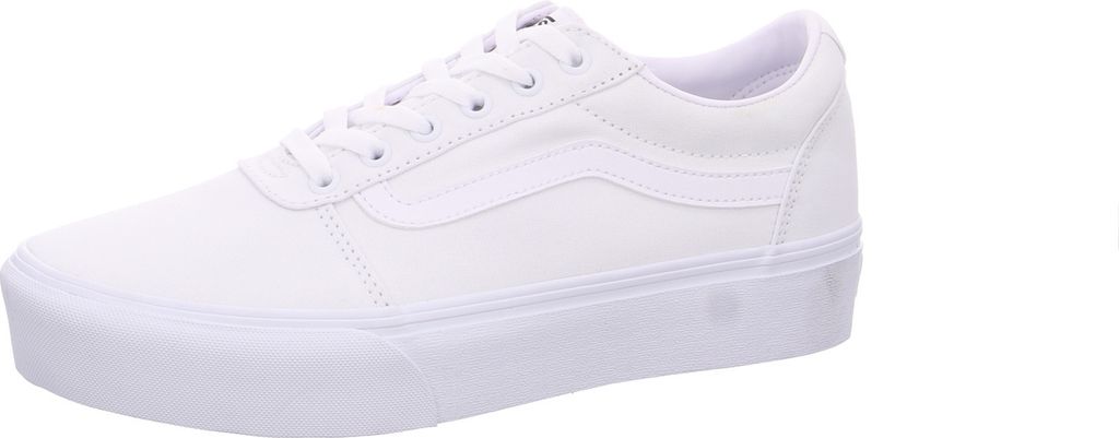 Vans WM Ward Platform Leinenschuh Weiß