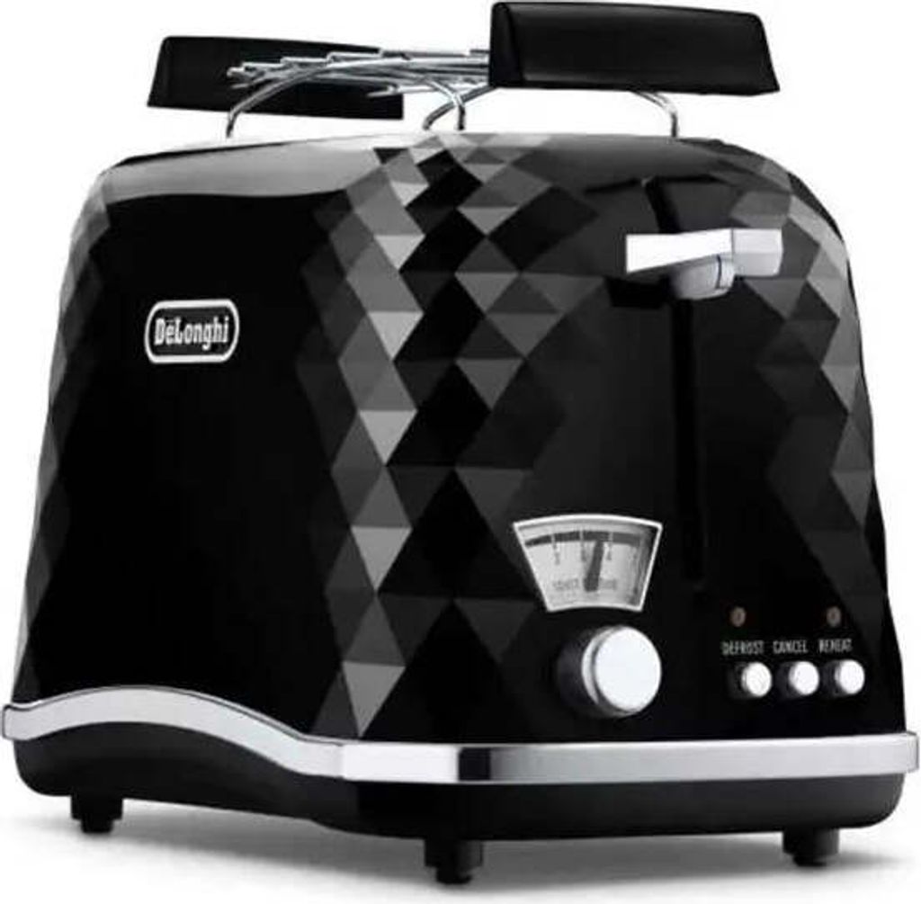 De'Longhi Brilliante 2 Scheiben 900 W Schwarz Produktbild 