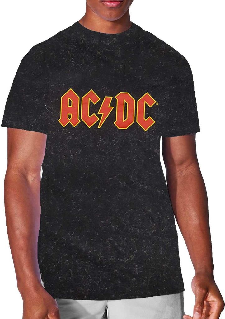 AC/DC - "The Wash Collection" T-Shirt für Herren/Damen Uni RO825 (XL) (Schwarz)