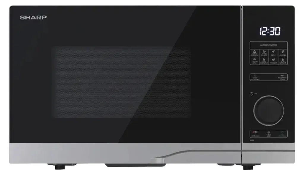 Sharp YC-PS234AE-S Mikrowelle 23L Argent - Micro-ondes performant - 10