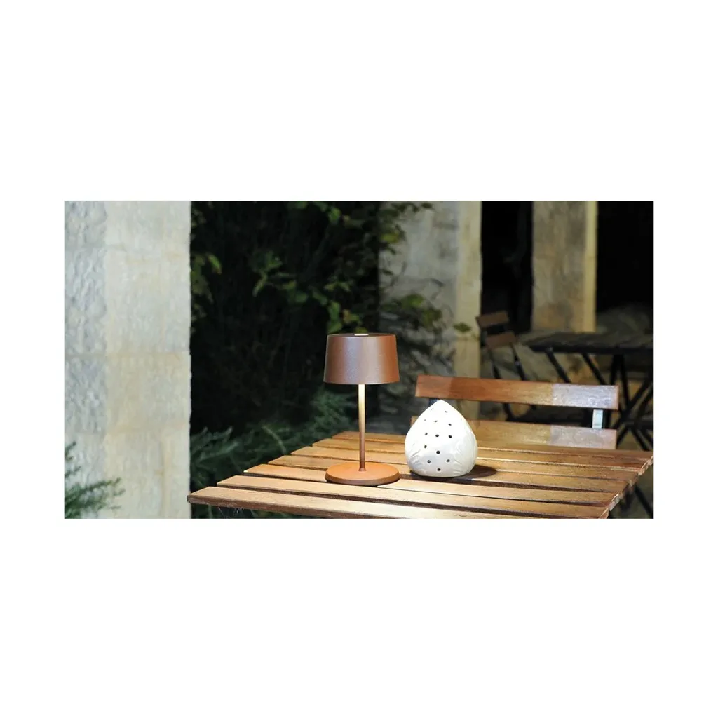 Lampada Esterni Olivia Pro Mini Zafferano | Luce LED Portatile