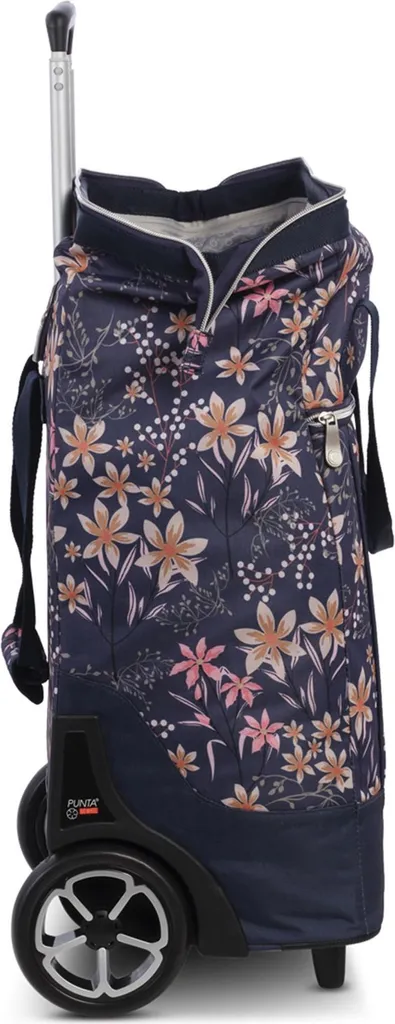 PUNTA Shopping Trolley 40L Ocean Teal: Robustezza e Volume XL - 17