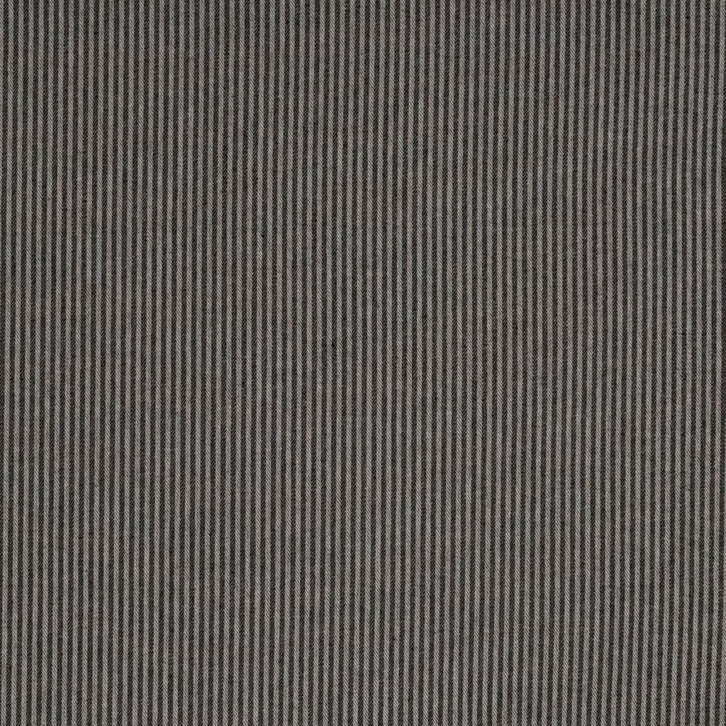 Dekostoff Meterware Dobby Streifen beige schwarz 3mm 1,40m