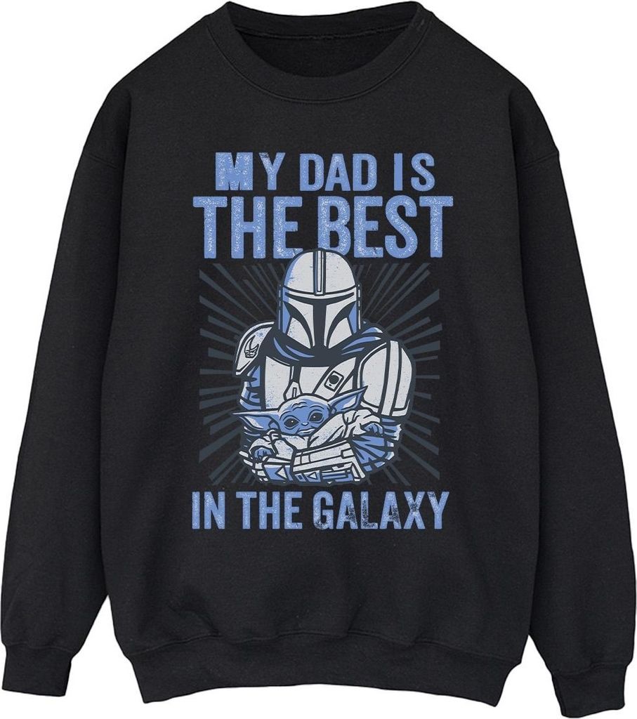 Star Wars - "Mandalorian Best Dad" Sweatshirt für Herren Produktbild 