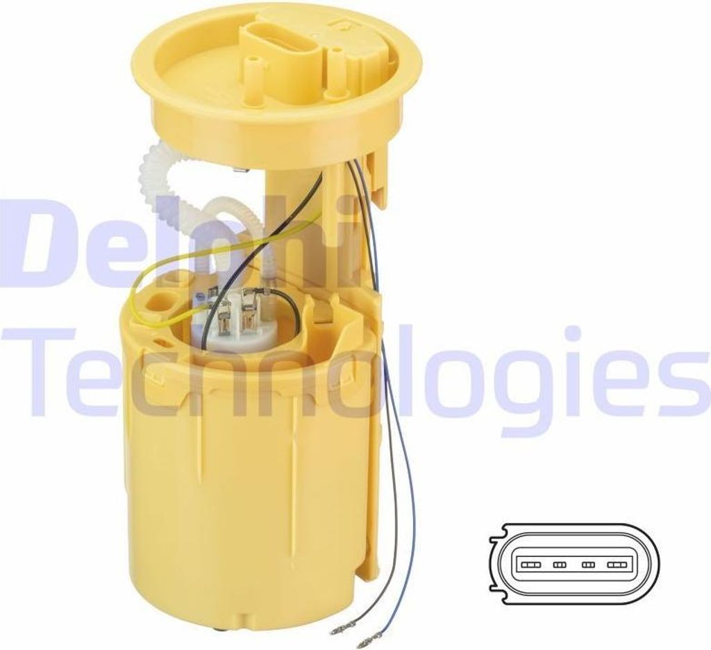 DELPHI FG2044-12B1 Kraftstofffördereinheit Dieselpumpe für VW Transporter V Bus (7HB, 7HJ, 7EB, 7EJ, 7EF, 7EG, 7HF, 7EC) Multivan V California T5...