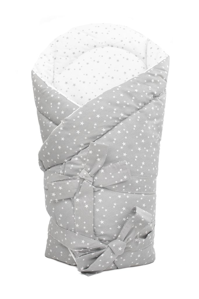 Zavinovačka vystúžená súhvezdie sivé / biele hviezdy