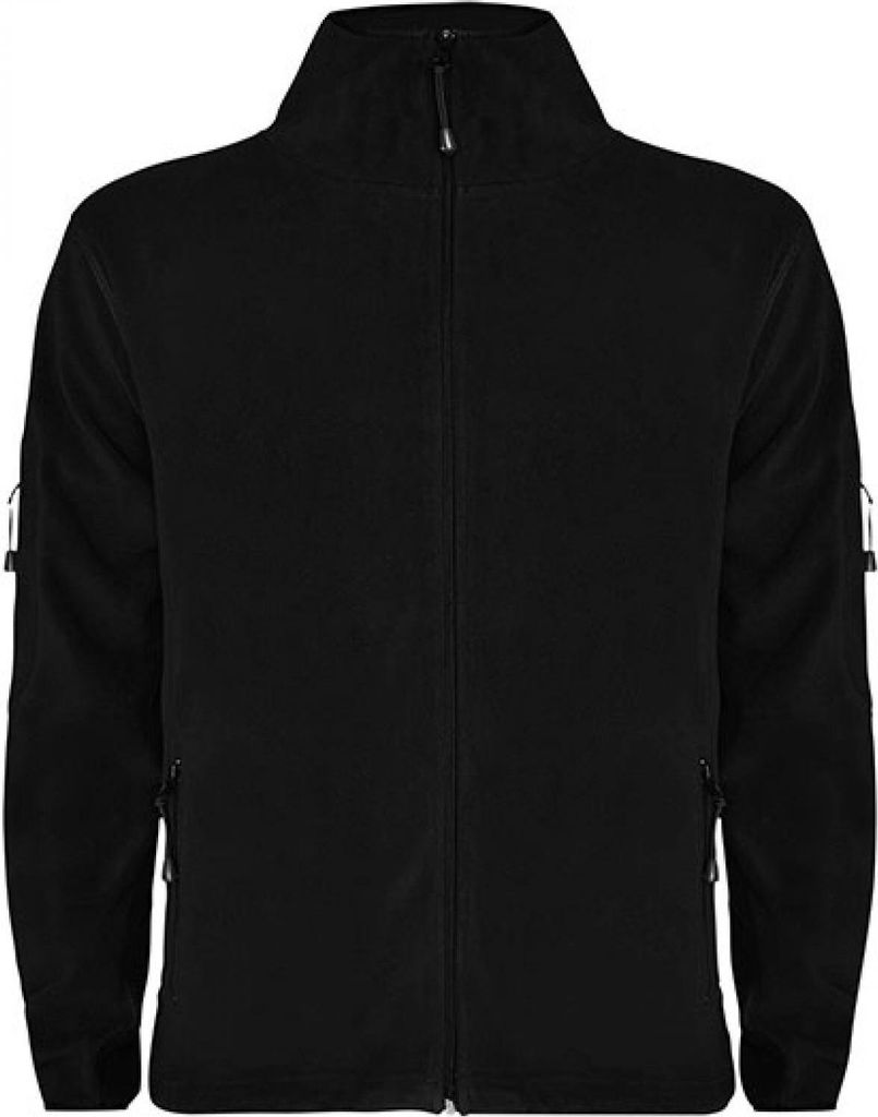 Roly SM1195 | Herren Luciane Microfleece Jacket - Farbe: Black 02 - Größe: 3XL