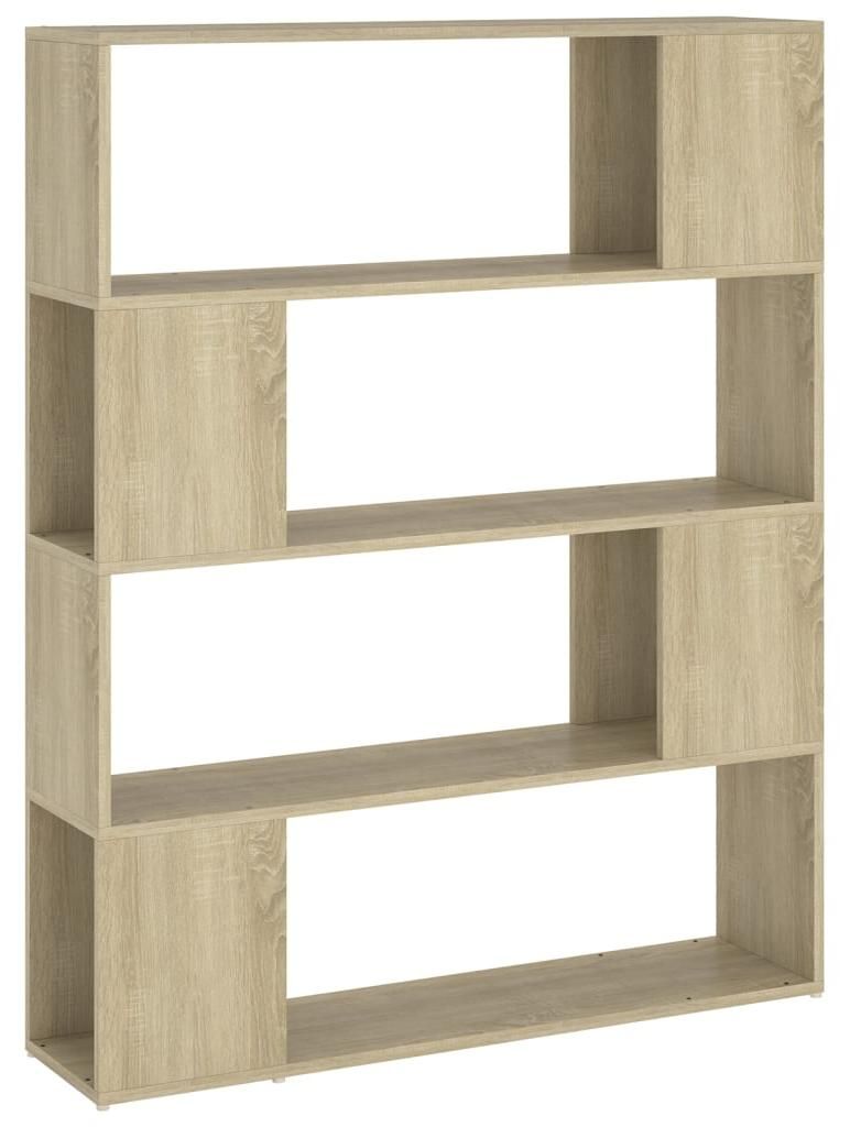 vidaXL Rozdeľovač izieb Sonoma Oak 100x24x124 cm Obrázok produktu 