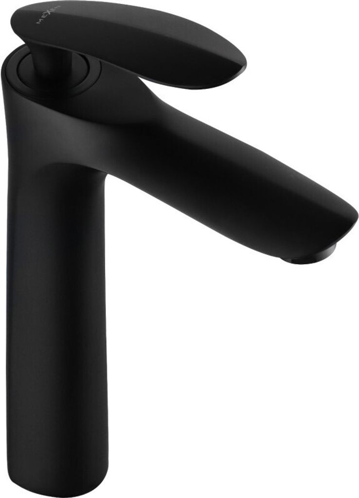 Mexen Lily hohe Waschtischarmatur, Schwarz - 73610-70