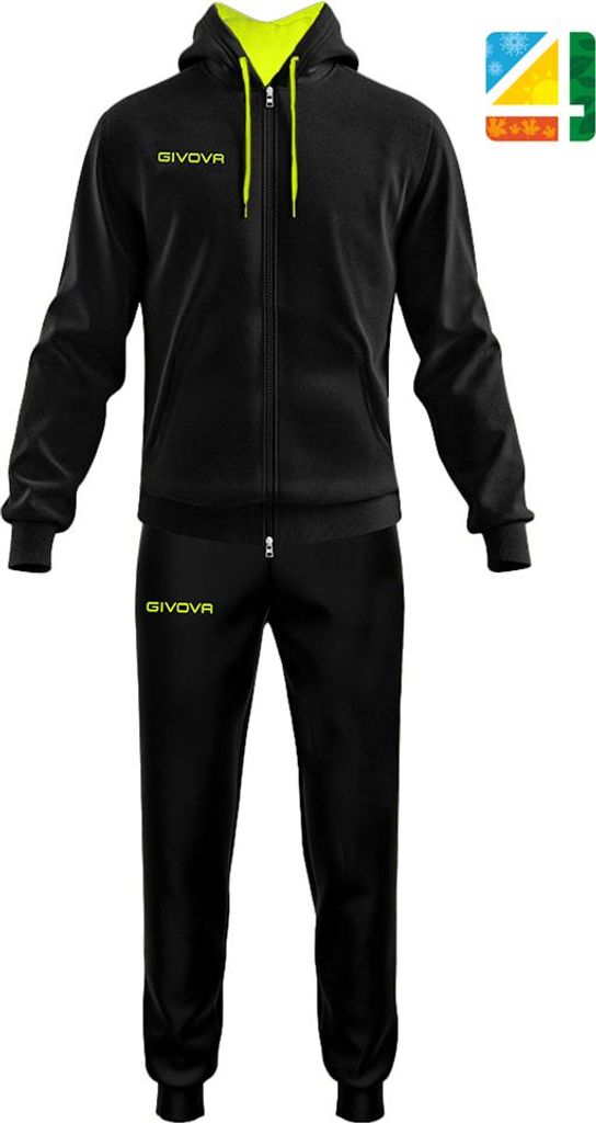 Givova King 4 Seasons Trainingsanzug Blau XL Herren Blau XL