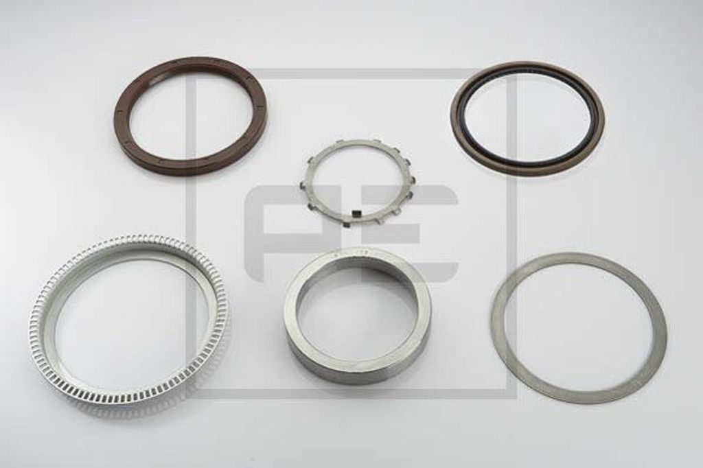 PETERS ENNEPETAL Dichtungssatz Radnabe 011.397-00A Hinten passend für MERCEDES-BENZ Intouro (O 560) 1,5mm 15mm FPM (Fluor-Kautschuk) 145mm 175mm
