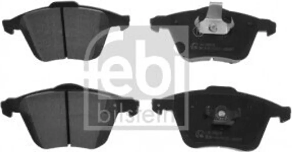 Plaquettes de frein silencieuses FEBI 116212 haute résistance Focus et V50