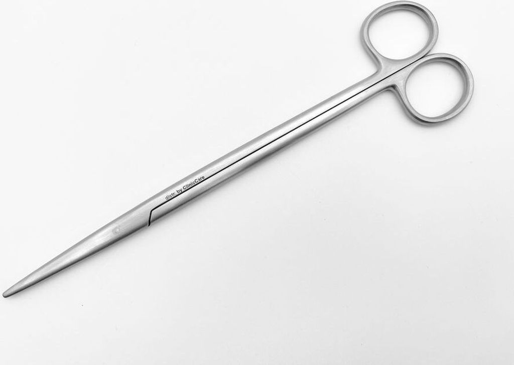 Präparierschere, Metzenbaumschere, Nelson gerade, 20 cm