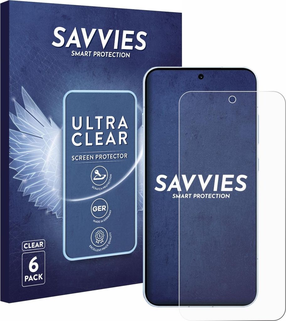 6x Für Oppo Find X8s 4G Schutzfolie Savvies Displayschutz Display Schutz Folie Klar Transparent