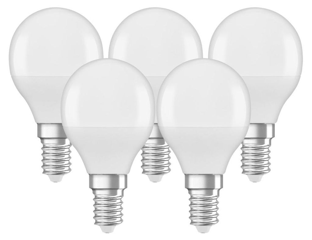 5er-Pack Osram LED BASE 5xE14 5W 470Lm 2700K 4058075152731 Produktbild 