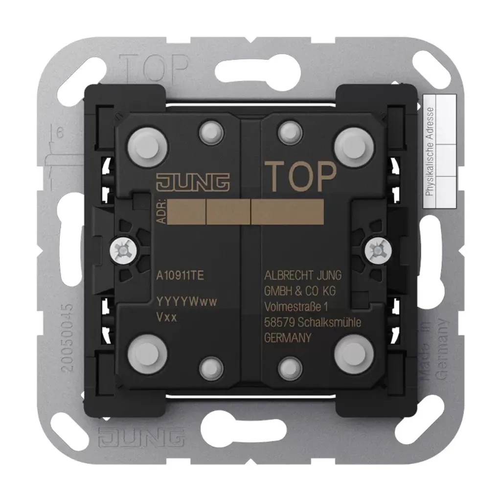 Extension de bouton KNX à 1 voie A10911TE pour capteurs tactiles