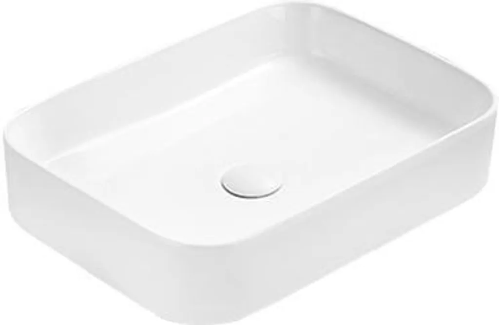 Mexen Vena Lavabo da Appoggio Bianco 50x37 - Minimalismo Puro 22195000