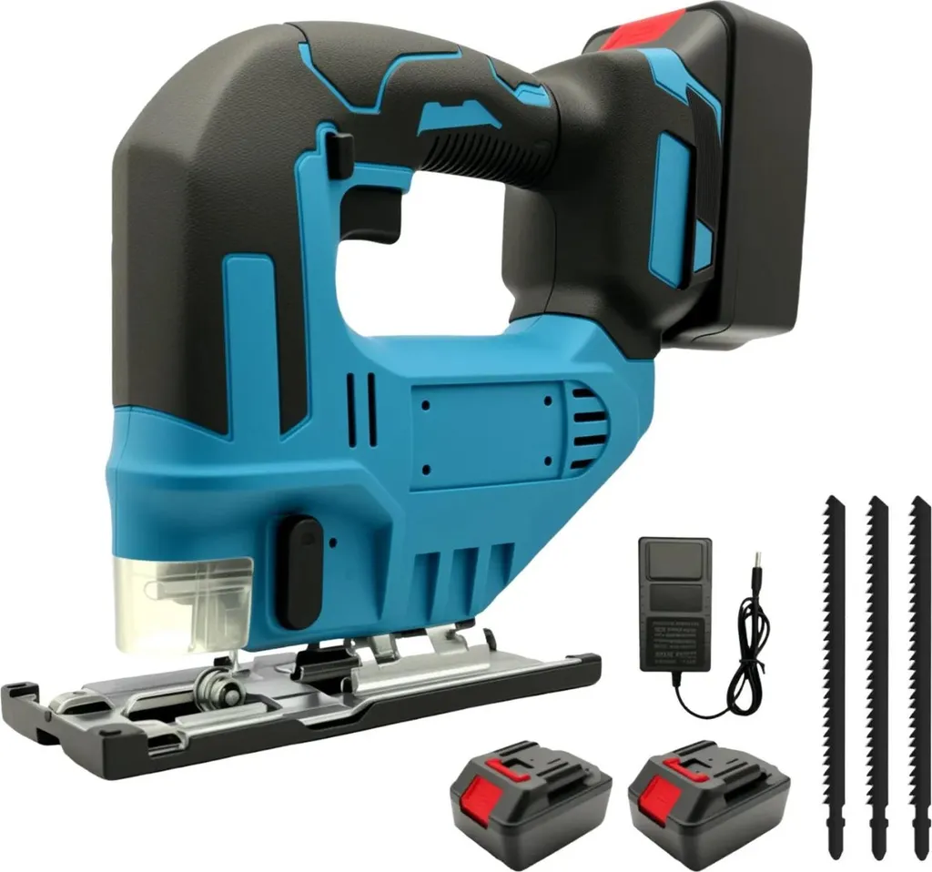 Scie sauteuse Braun 21V sans fil pour couper sans effort jusqu'à 135 mm