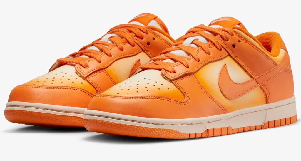 Nike Dunk Low "Magma Orange" Orange, Größe: 44,5