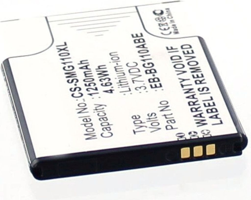Akku für Samsung Galaxy Pocket 2 Li-Ion 3,7 Volt 1250 mAh Produktbild 