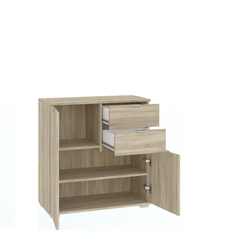 Cassettiera combinata KOSSE 1 - rovere sonoma - 4