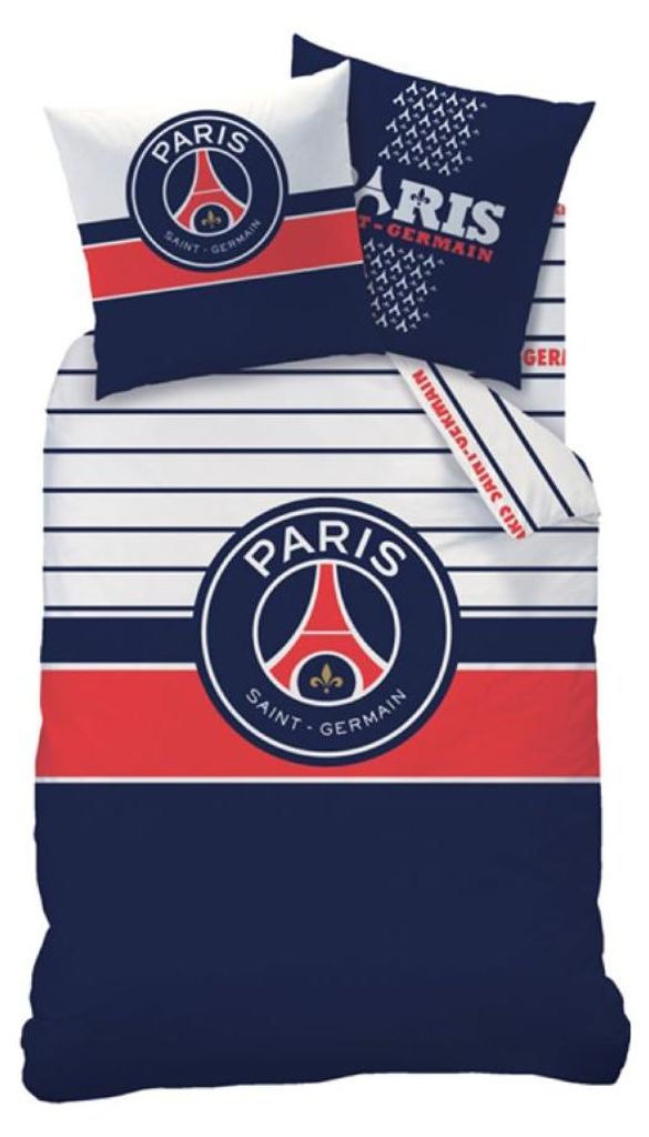 PSG Povlečení - Modrá/Bílá/Červená – Oboustranně Tištěné – Obrázek produktu 