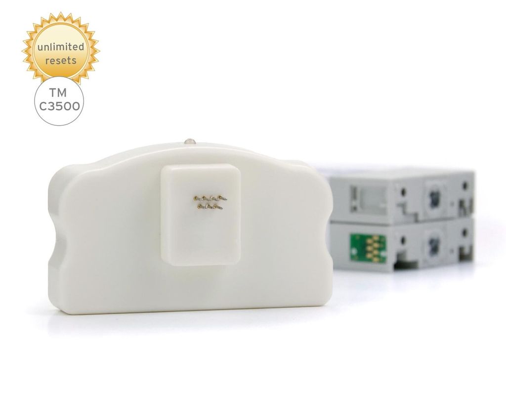 Chipresetter für Etikettendrucker Epson ColorWorks TM-C3500, SJI-C-22-P Druckerpatronen (kein OEM)