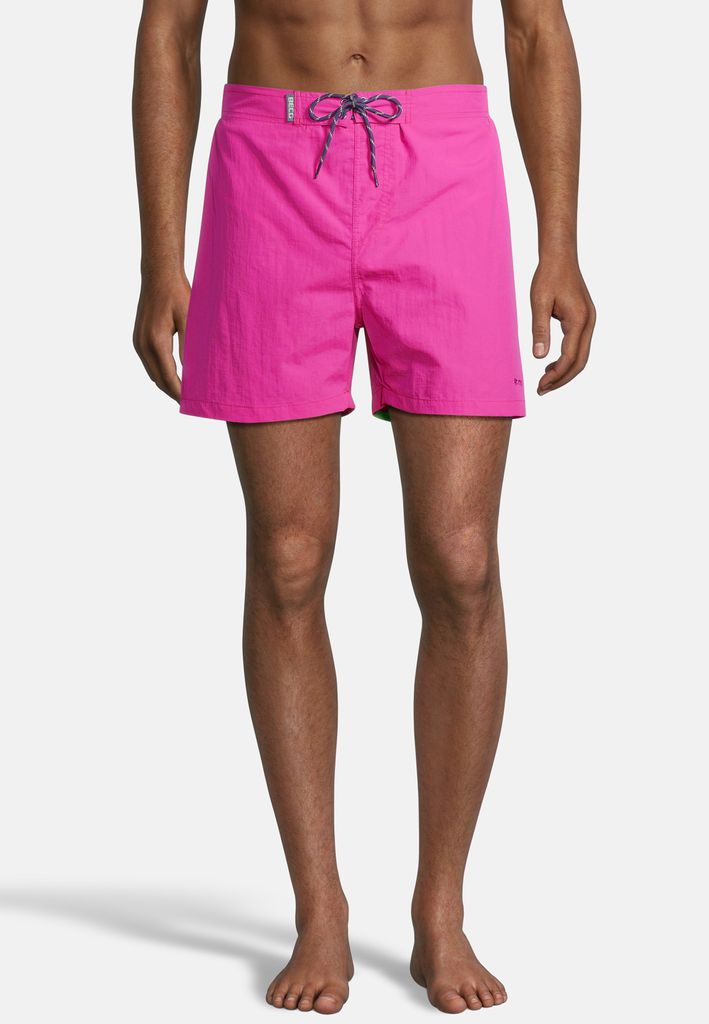 BECO the world of aquasports Badeshorts Board-Shorts Schwimm Shorts "Tide Fit" Schmal geschnitten und perfekt für jede Welle pink L