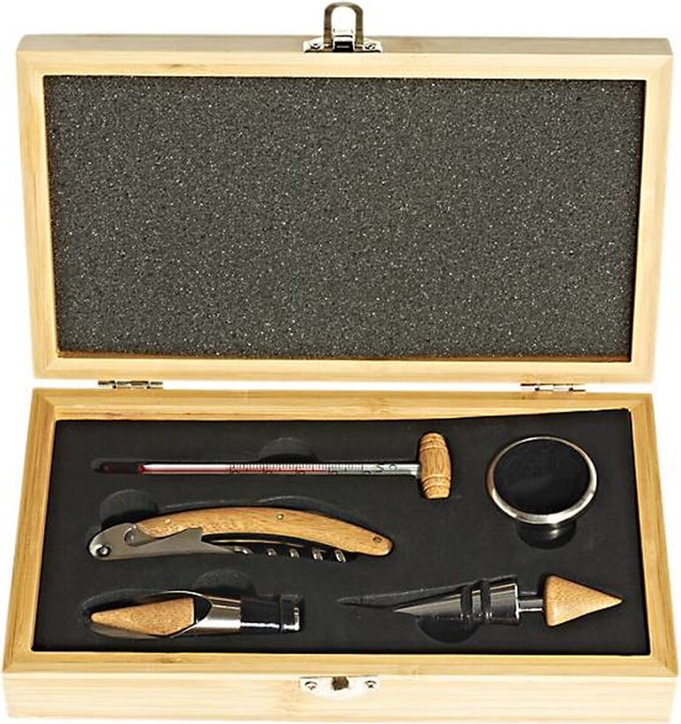 Weinset "Arras", aus Metall