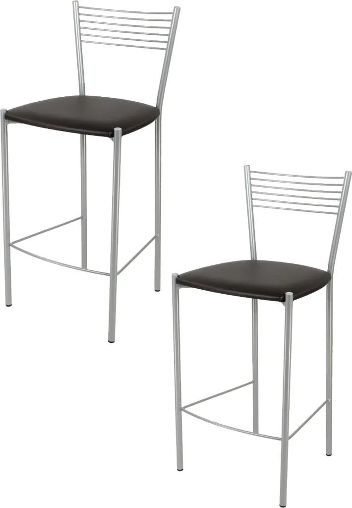 Sgabelli Bar Elegance Tommychairs Moka: Design Moderno per Cucina
