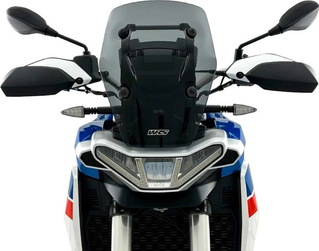 Pare-brise Moto WRS AP012FS Argent - Confort de Conduite et Style One Size - 3