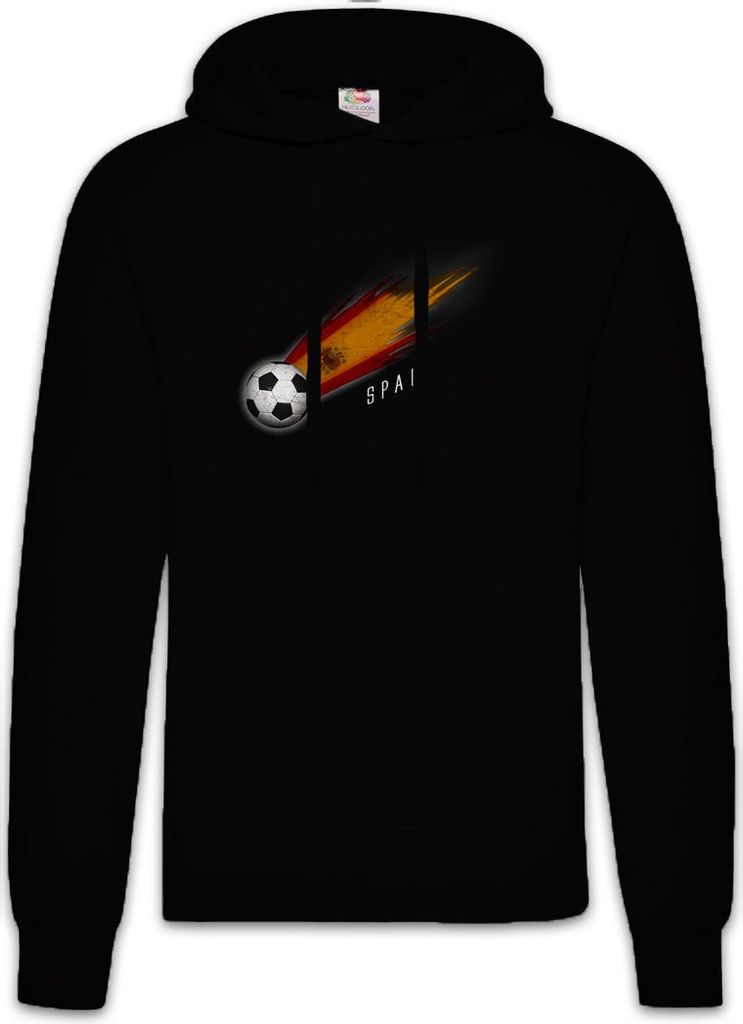 Urban Backwoods Spain Football Comet I, Herren Hoodie, Farbe: Schwarz, Größe: XL