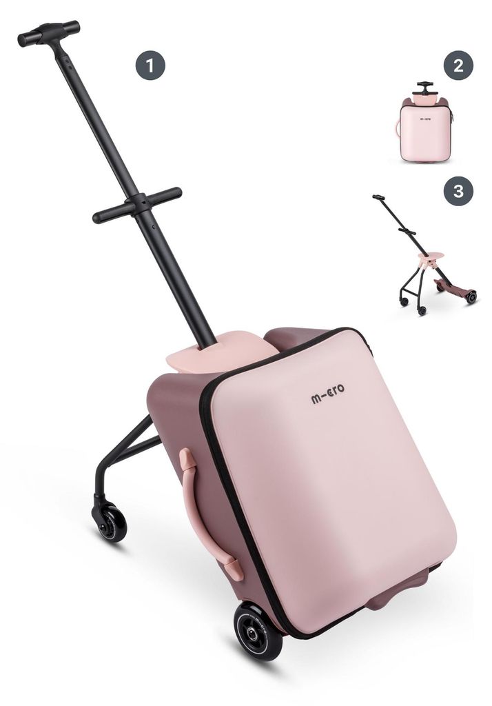 Micro Micro Ride On Luggage Eazy Allrounder Pink